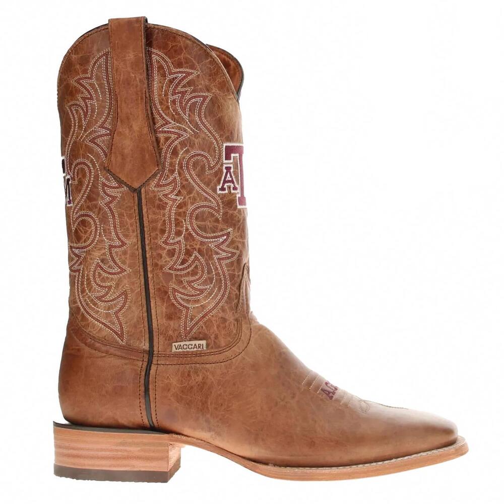 NEW VACCARI BOOTS women's luke boots in texas a&m aggies